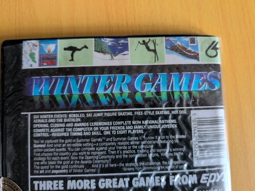Retro Computer Disk Game - Winter Games (EPYX Computer Software) - Afbeelding 8 van 18