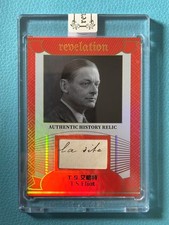 T S Eliot 2025 Eternal 13/25 Patch Red Revelation Authentic History