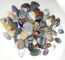 250 Crt WHOLESALE LOT NATURAL ALL KIND SEMI PRECIOUS LOOSE GEMSTONE MIX CABOCHON