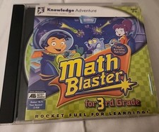 Math Blaster Ages 7-9 PC/Mac CD-ROM Educational Game For 3rd Grade