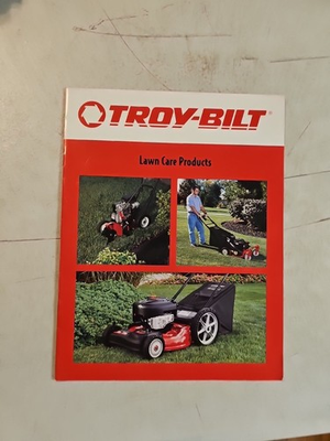 #ad 2002 Troy Bilt Lawn Care Products Sales Catalog. Mower Trimmer Edger $11.66