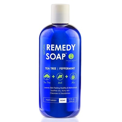 Invigorating 12 oz Tea Tree Oil Body Wash with Peppermint, Aloe & Eucalyptus