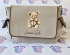 Personalised Canvas Baby Changing Bag