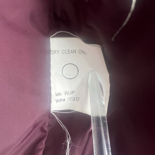 Woolrich Jacket Mens Size L Navy Nylon Vintage Chore Full Zip Wool Blanket Lined - Picture 11 of 17