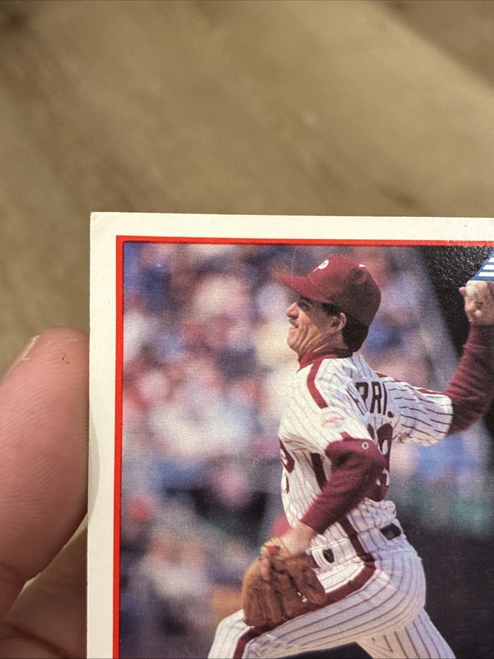 1989 Score Greg Harris Baseball Card #476 Phillies Pitcher VG O/C - Image 2 of 4