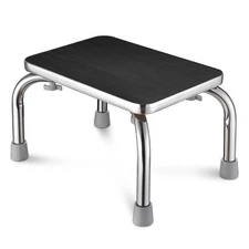 Medical Steel Step Stool Anti-Slip Platform Footstool for Seniors Adults Kids