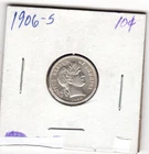 Rare Beautiful 1906-s  U.S. Barber Dime (SILVER)