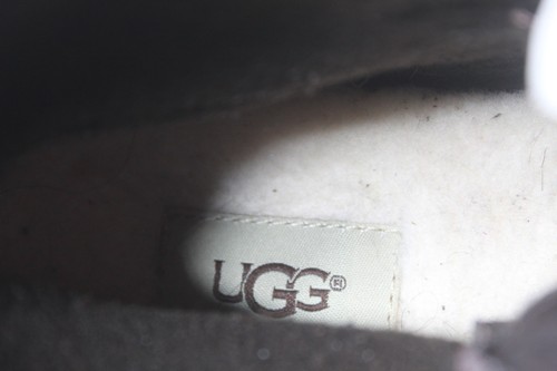 Ugg Men's Halfdan Leather in Grizzly Winter Boots Sz 9 (TR-59) - Picture 6 of 8