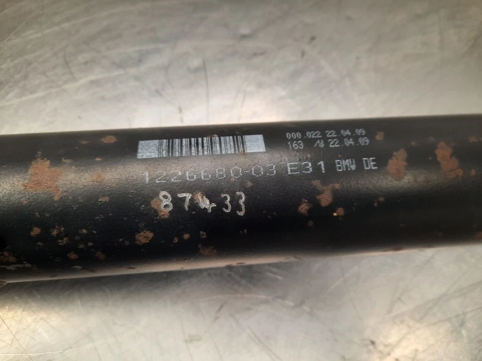 Árbol de transmisión automático BMW L=1290mm E31 8 SERIE 8 850Ci M70 gasolina 26111226680 Foto 3 de 4