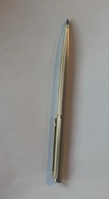 Vintage Dunhill Germany Gemline Gold Plated Barleycorn Rollerball Pen Dress