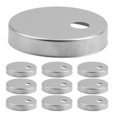 10 Pcs Toilet Covers for Bolts Caps Decorative Seat Hinge Fixings