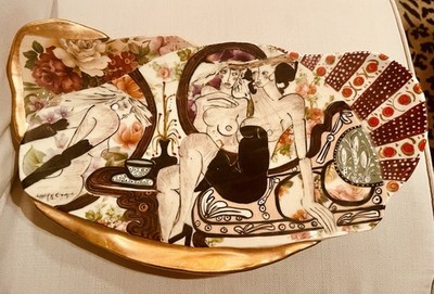 Laney Oxman Ceramic Platter, One Of A Kind