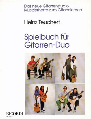 SPIELBUCH FUER GITARREN DUETT | TEUCHERT HEINZ | Broschüre | 39 S. | Deutsch