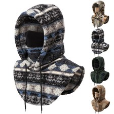Winter Balaclava Ski Mask Fleece Hood Hat Warm Face Cover for Cold Weather Gear