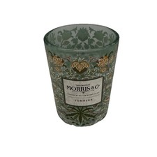 New Morris Co. Vanity Set Sage Green Wine Yellow Floral Tumbler Cup