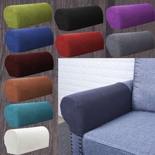 Armrest Covers Stretchy 2 Piece Set Chair or Sofa Arm Protectors Stretch to For