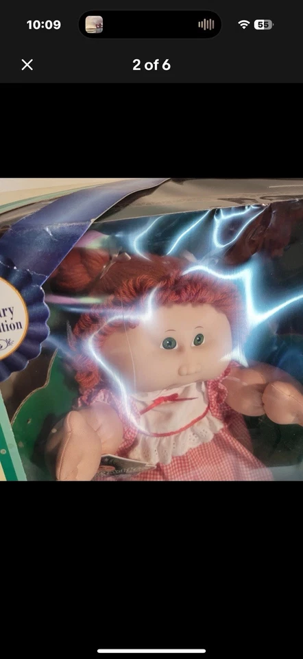 NUEVO 1983 15 aniversario edición especial Mattel Cabbage Patch Teya Justine Foto 3 de 4