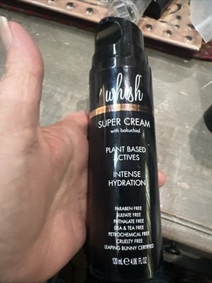 Whish Super Cream Plant Based Actives Intense Hydration 4.06 oz New Without Lid