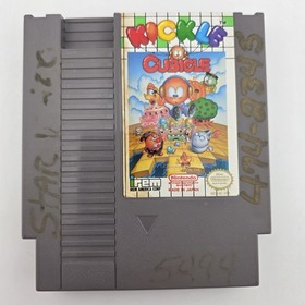 Kickle Cubicle - Solo cartucho - Nintendo Nes - Aut&eacute;ntico - Realmente probado