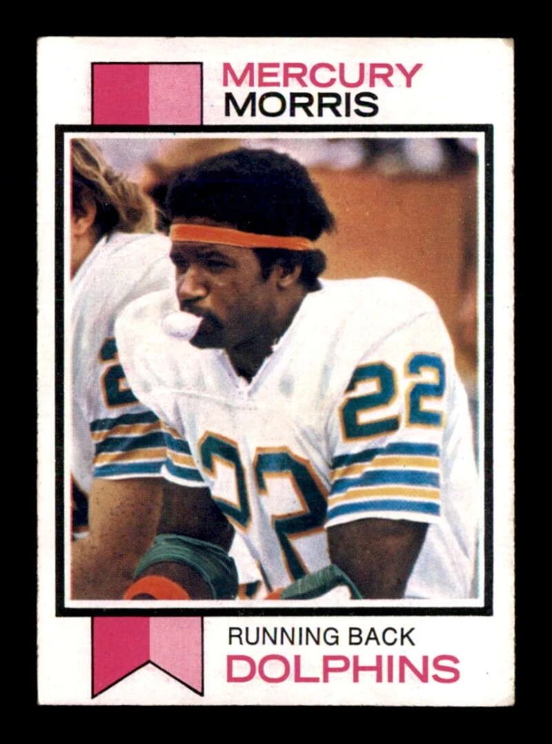Mercury Morris trading card