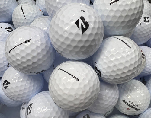 6 Dozen Near Mint AAAA White Bridgestone E6 Used Golf Balls