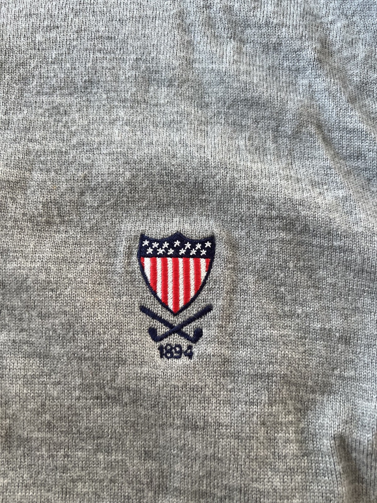 Ralph Lauren Men¿s Polo Golf Sweater Medium WASHINGTON COUNTRY AND GOLF CLUB 2