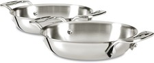 All-Clad Specialty Stainless Steel Gratins 6 Inch Pots and Pans, Cookware Si...