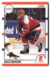 1990-91 Score American #44 Dale Hunter