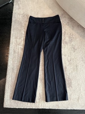 Damen Stoffhose Schwarz Gr. 4R Bootcut Business THE LIMITED Cassidy