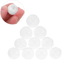  20 Pcs Diy Fillable Ball Containers Empty Round Capsules Vending