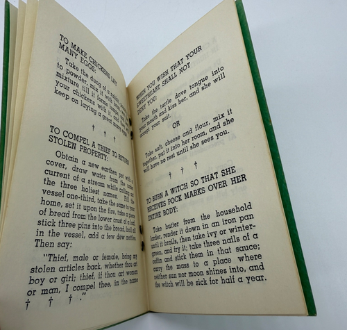 1962 Vest-Pocket Hex Book Translated from Secret 1820 Pennsylvania Dutch Books - Picture 9 of 13