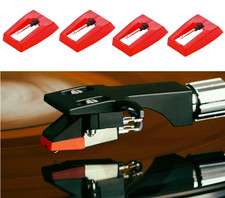 4PCS Universal Record Player Needles Replacement Stylus for Vinyl Turntable
