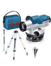Bosch optisches Nivelliergerät GOL 26 G + Baustativ BT160 + Messlatte GR500