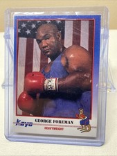 George Foreman 1991 Kayo Boxing Card #99-Heaveyweight Champ!