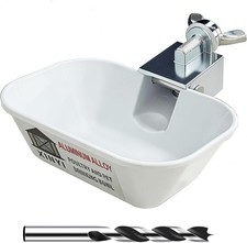2pcs Aluminum Alloy Chicken Water Cups Automatic Metal Chicken Water Feeder Dog