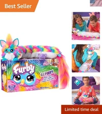 DJ Interactive Toy, Super Snuggly Rainbow Electronic Plush with Music, Lights...