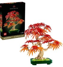 LEGO Botanicals Japanese Red Maple Bonsai Tree Building Kit, Adults 18 , 10348