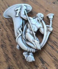 Insigne 7° BCA Bataillon de Chasseurs Alpins  /  Drago Paris Dos Lisse  /O156