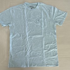 birddogs Pocket Tee Mens Gray Cotton/Poly Jer...