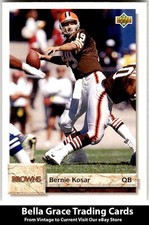 1992 Upper Deck Bernie Kosar #588 Cleveland Browns NFL Football