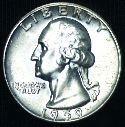 1959-P Washington Quarter — photo from another recent sale