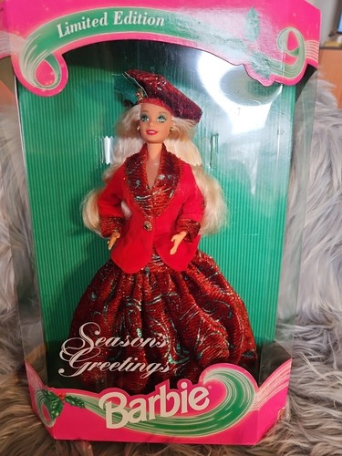 Barbie Seasons Greetings 1994 #12384 edición limitada nueva - Imagen 15 de 15