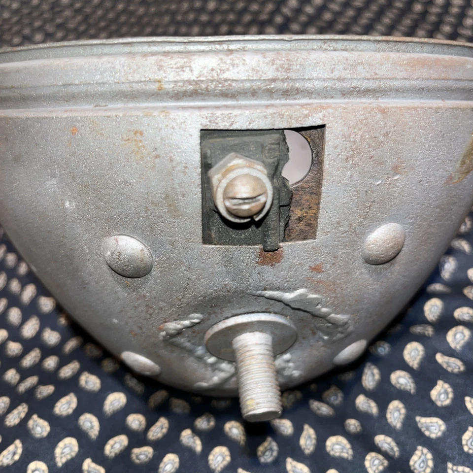 48 INDIAN CHIEF ROADMASTER SCOUT 1948 CABEZA PLANA OEM LÁMPARA FARO luz vintage  Foto 3 de 4