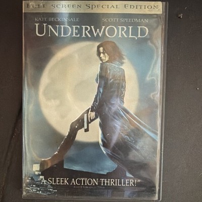 Underworld DVD Trilogy Kate Beckinsale Horror Special Edition Commentary