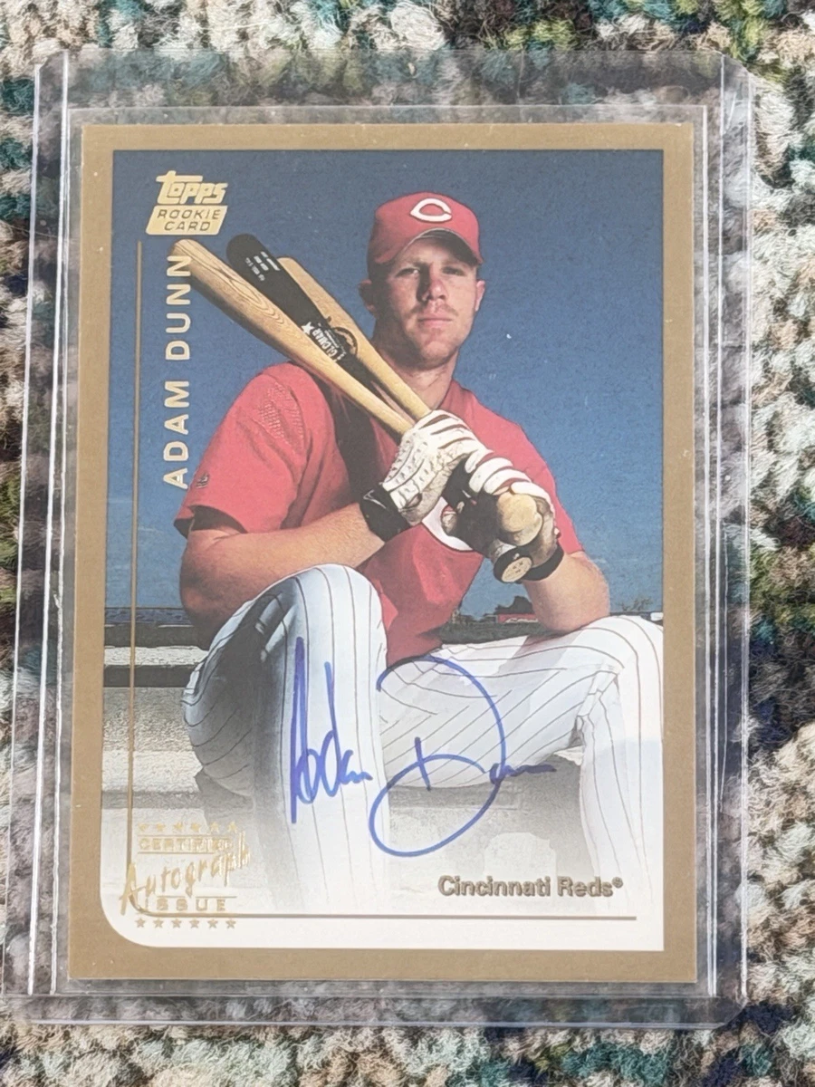 Adam Dunn Original Baseball Sports Trading Cards & Accessories for