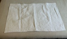 Ralph Lauren Matelasse Sham White King 100 Cotton