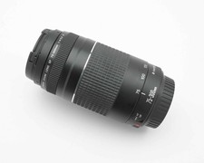 Canon Zoom Lens EF 75-300mm f/4-5.6 III Telephoto Lens & Caps EOS (#21666)