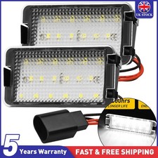 UK Fits SEAT Cordoba MK2 MK1 Ibiza 6L Leon Rear Tail Number License Plate Lamp