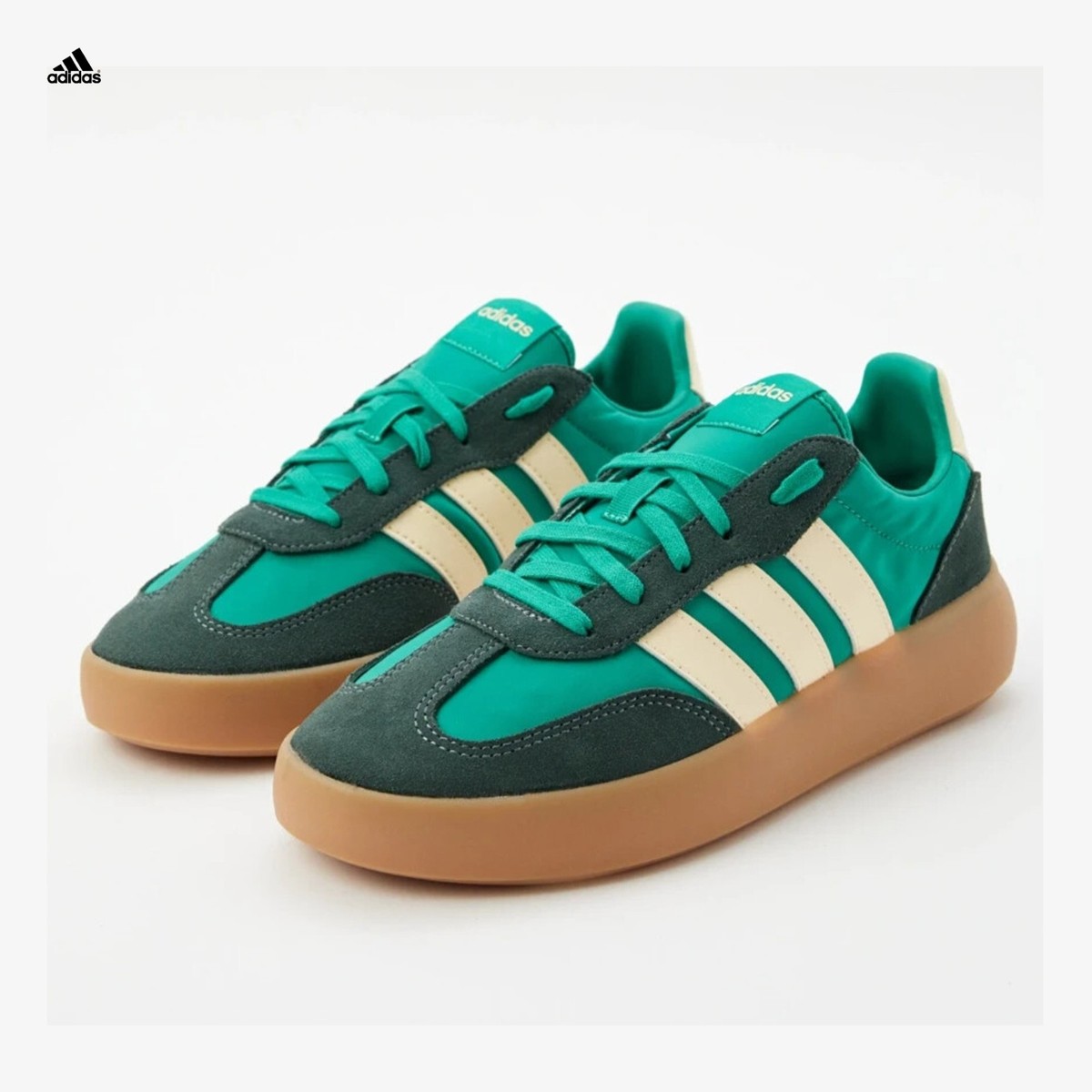 Adidas Barreda Decode Shoes Court Green Warm Vanilla JP9666 Men's