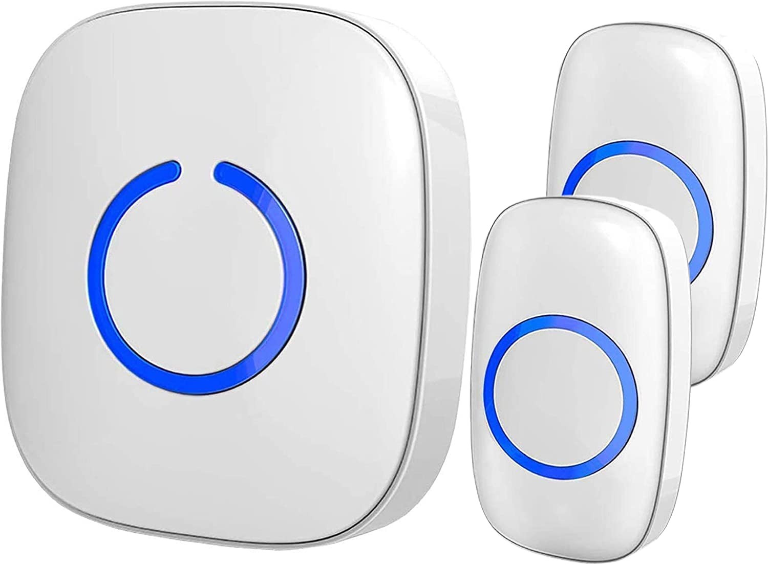 Wireless Doorbell System for Homes Apartments and Businesses - 2 Doorbell Set